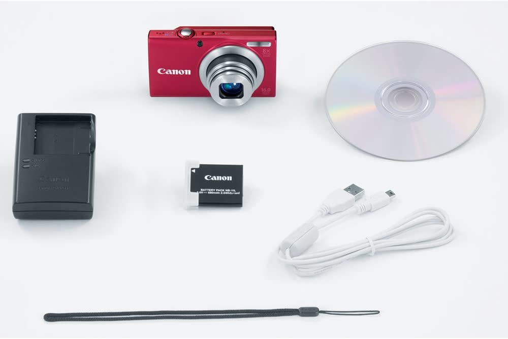 Canon PowerShot A4000IS 16.0 MP Digital Camera with 8x Optical Image Stabilized Zoom 28mm Wide-Angle Lens with 720p HD Video Recording and 3.0-Inch LCD (Black)