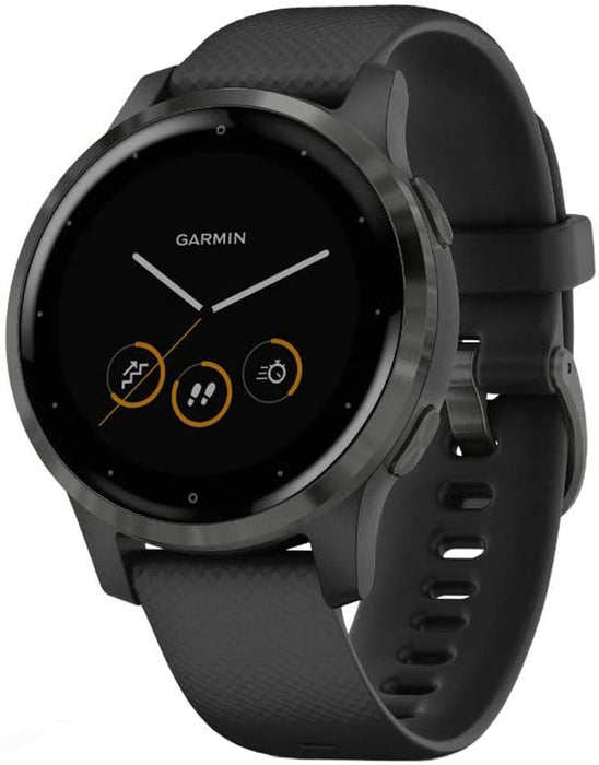 Garmin Vivoactive 4S GPS Smartwatch with Music & Fitness Activity Tracker & Health Monitor Apps (Dust Rose/Gold) 010-02172-31 4 S Bundle with Security Extension