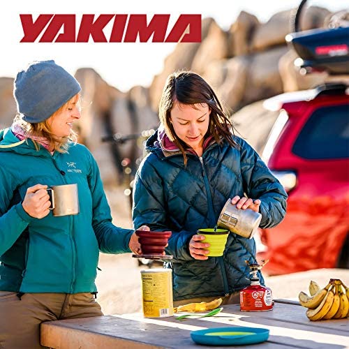 YAKIMA - Sidewinder Fork Mount Tandem Bike Carrier for Roof Racks, 1 Bike Capacity