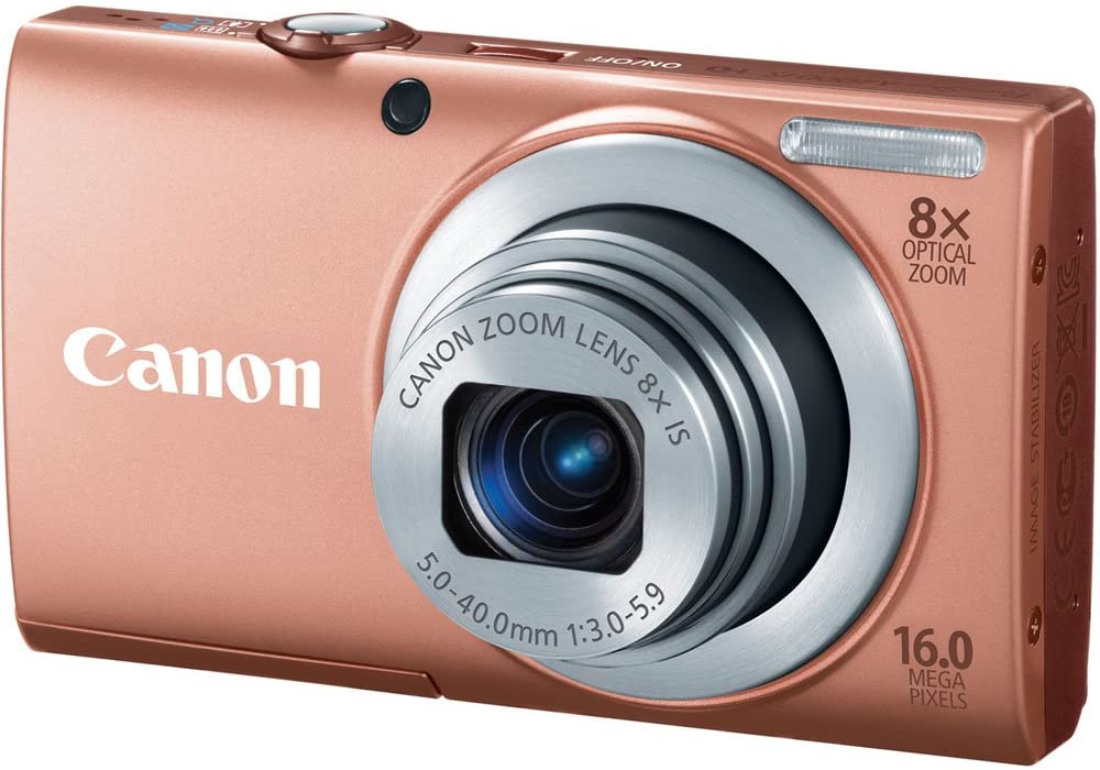 Canon PowerShot A4000IS 16.0 MP Digital Camera with 8x Optical Image Stabilized Zoom 28mm Wide-Angle Lens with 720p HD Video Recording and 3.0-Inch LCD (Black)