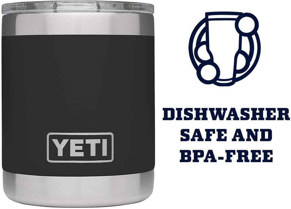 YETI Rambler 10 oz Lowball, Vacuum Insulated