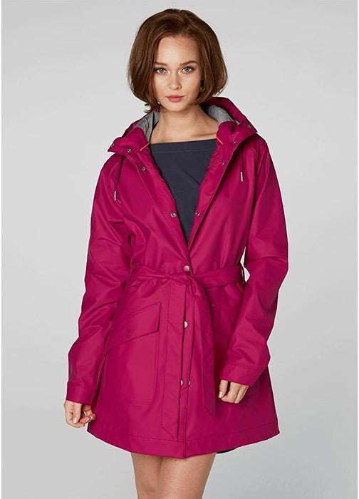Helly-Hansen Women's Kirkwall Hooded Lightweight Waterpoof Windproof Raincoat Jacket