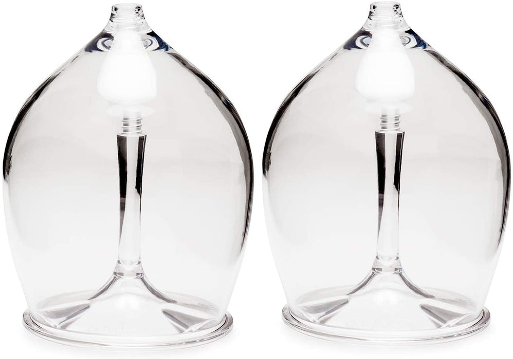 GSI Outdoors Nesting Red Wine Glass Set for Compact Storage and Comfortable Drinking