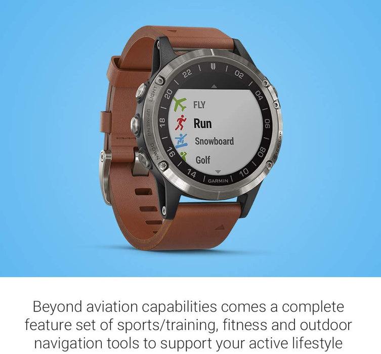 Garmin D2 Delta, GPS Pilot Watch, Includes Smartwatch Features, Heart Rate and Music