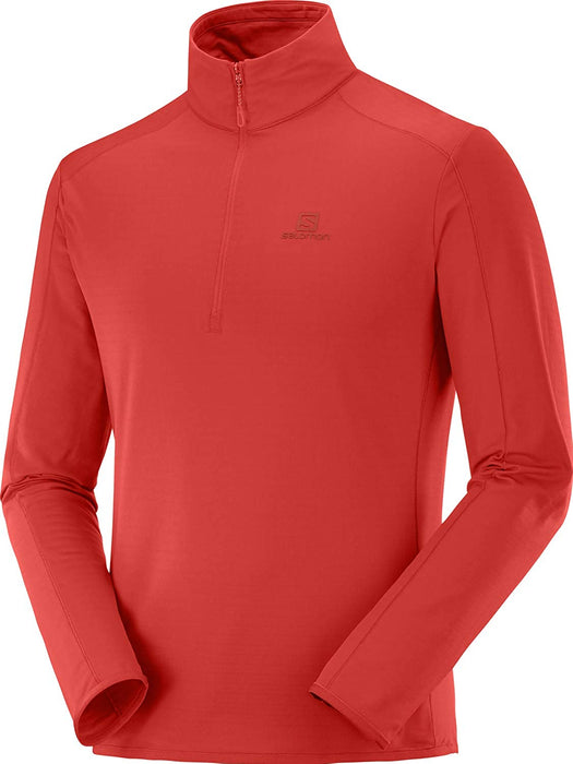 Salomon mens Outrack Half Zip Mid