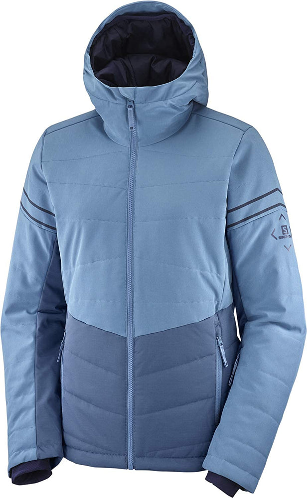 Salomon Edge Women's Ski Jacket, Icy Morn/Heather