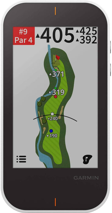Garmin Approach G80 Handheld Golf GPS & Launch Monitor with 2-Port USB Car Adapter, Wall Adapter and Protectice Carrying Case
