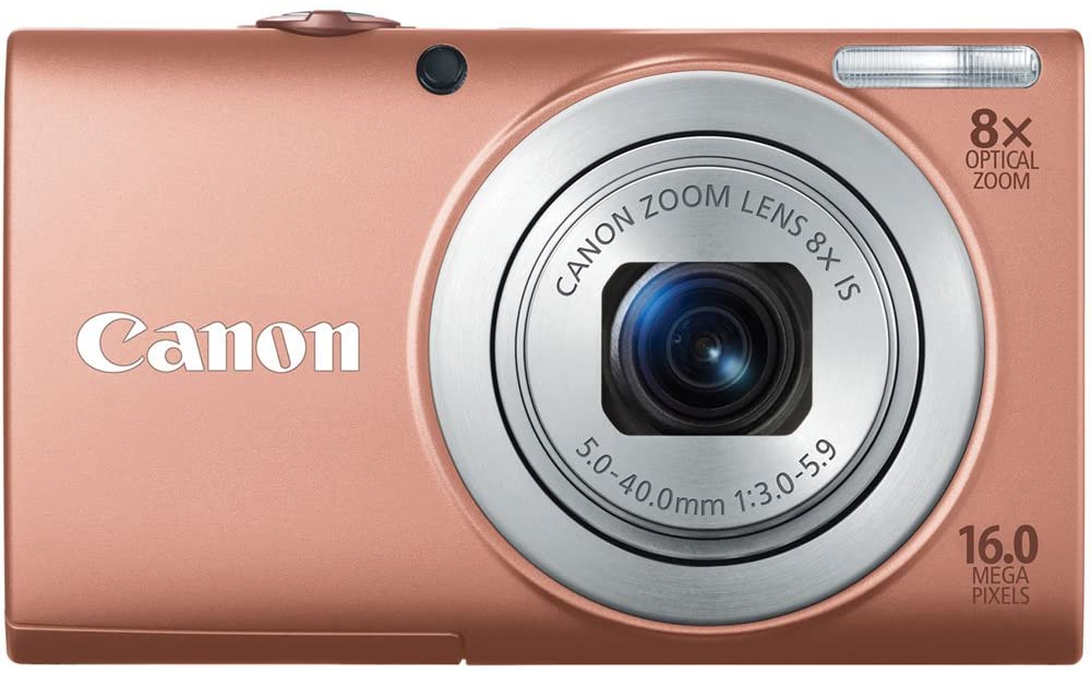 Canon PowerShot A4000IS 16.0 MP Digital Camera with 8x Optical Image Stabilized Zoom 28mm Wide-Angle Lens with 720p HD Video Recording and 3.0-Inch LCD (Black)