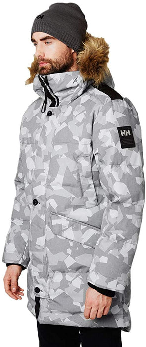 Helly-Hansen Mens Barents Waterproof Breathable Parka Insulated Hooded Jacket