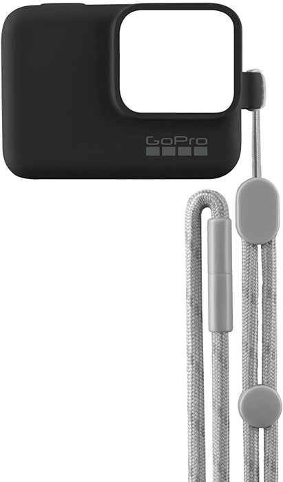 GoPro Sleeve + Lanyard in Blackout (HERO7 Black/HERO7 Silver/HERO7 White/HERO6 Black/HERO5 Black) - Official GoPro Accessory