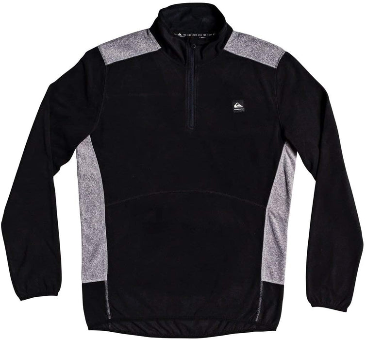 Quiksilver Mens Aker - Half-Zip Technical Fleece for Men Half-Zip Technical Fleece