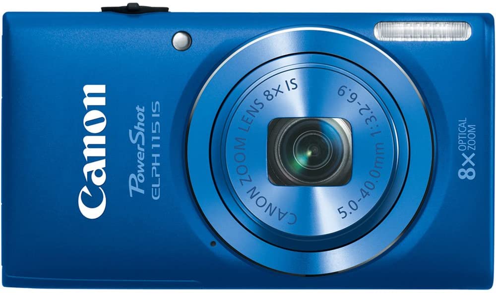 Canon PowerShot Elph 115 16MP Digital Camera with 2.7-Inch LCD (Black) (OLD MODEL)