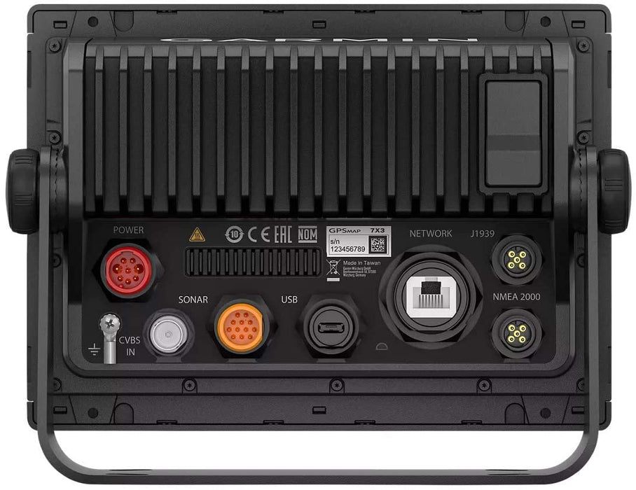 Garmin GPSMAP 743xsv Multi-Function Display/Sonar with 7" LCD, g3 Charts for US/Canada/Bahamas, and Chirp Traditional/ClearVu/SideVu Sonar (010-02365-03)