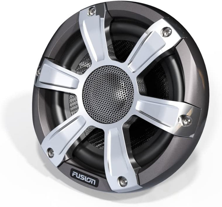Garmin 010-01428-01 Fusion Entertainment Signature 230W Coaxial Sports Marine Speaker with LED, Chrome, 6.5" Pair