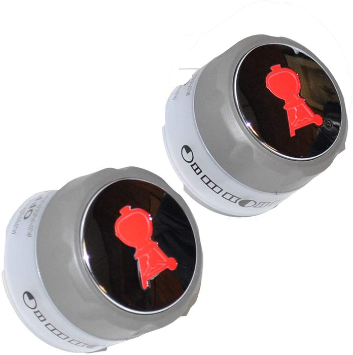 Weber 91538 2 Pack of Lighted Control Knobs for Some Summit Grills
