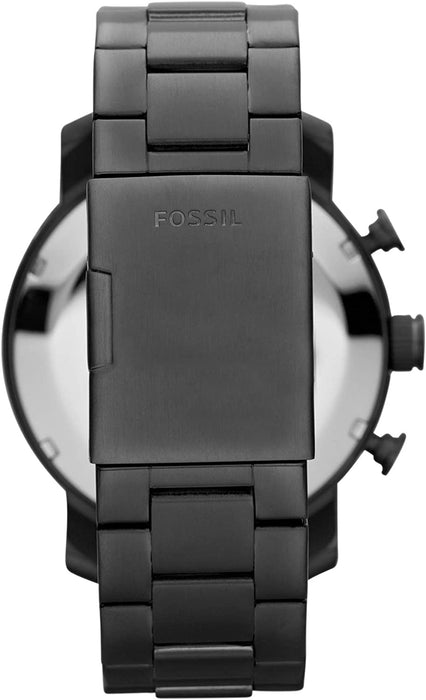 Fossil Men's Nate Stainless Steel Chronograph Quartz Watch