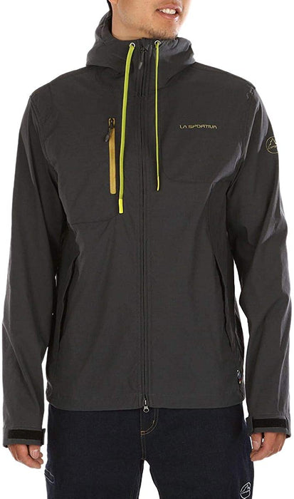 La Sportiva Jolly Jacket - Men's Carbon/Kiwi, L