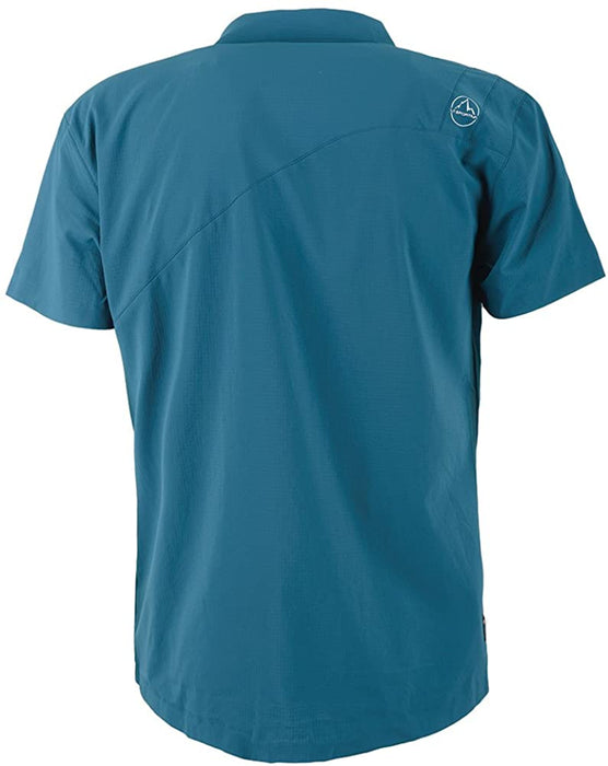 La Sportiva Men's Ultralight Short Sleeve Chrono Shirt, Lake, X-Large