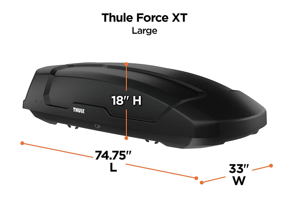 Thule Force XT Rooftop Cargo Box, Large