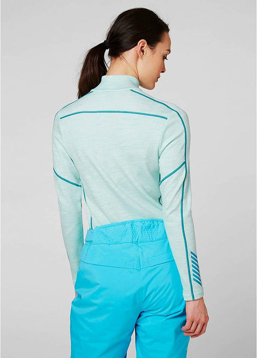 Helly-Hansen W Hh LIFA Merino Wool Graphic 1/2 Zip Baselayer Top