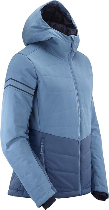 Salomon Edge Women's Ski Jacket, Icy Morn/Heather