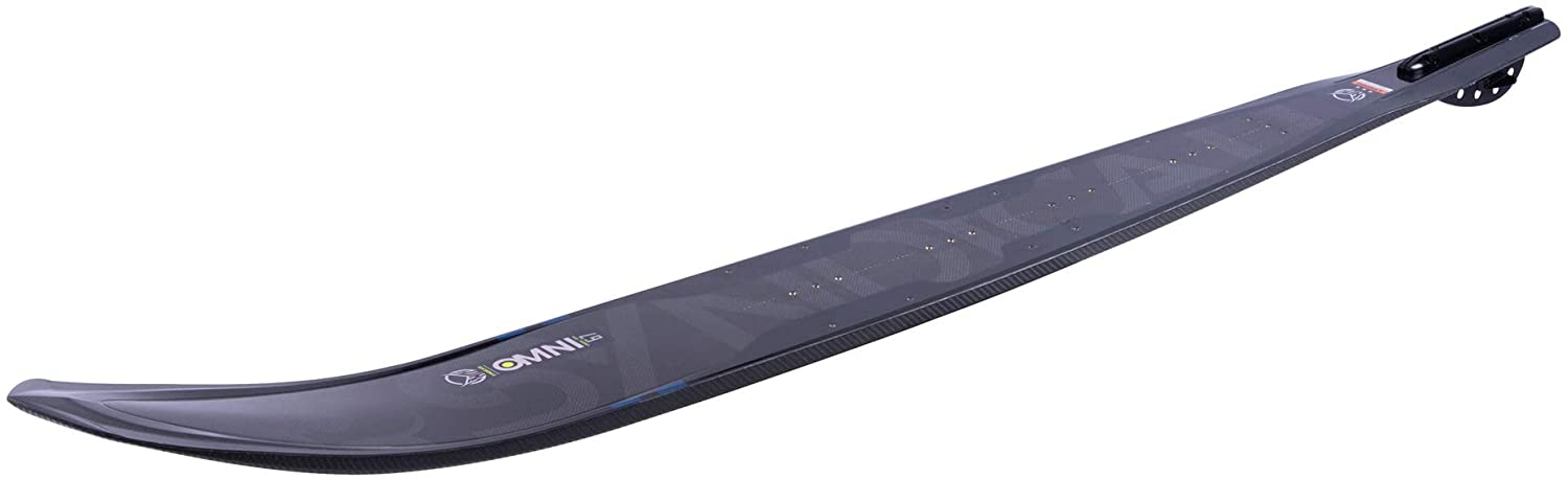 HO Syndicate Omni Slalom Waterski Carbon/Neon Yellow 67in