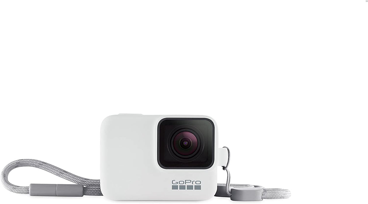 GoPro Sleeve + Lanyard in Blackout (HERO7 Black/HERO7 Silver/HERO7 White/HERO6 Black/HERO5 Black) - Official GoPro Accessory