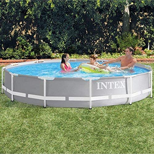Intex Prism Frame Greywood Above Ground Pool 18 ft 26743EH