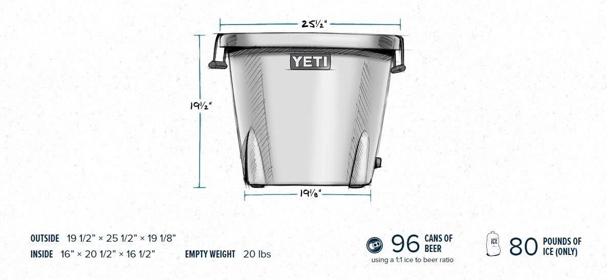 YETI Tank Bucket Cooler
