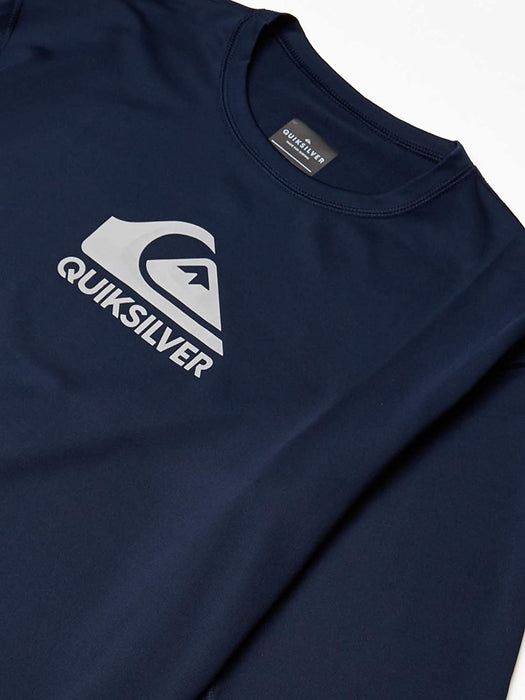 Quiksilver Men's Solid Streak Long Sleeve Rash Guard