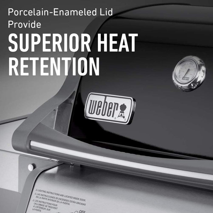 Weber 46110001 Spirit E-210 Gas Grill | Liquid Propane, 2-Burner | Black