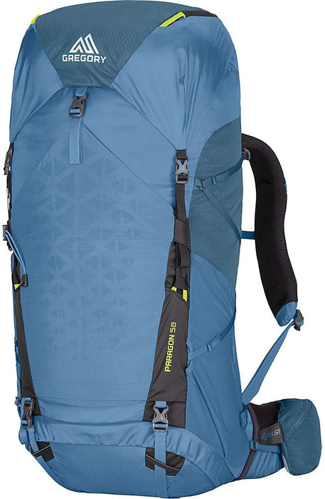Gregory Mountain Products Paragon 58 Liter Men's Lightweight Multi Day Backpack | Raincover Included,Hydration Sleeve and Day Pack Included