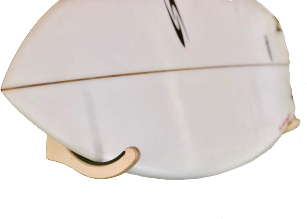 Premium Wooden Surfboard Display Rack | Sturdy Surf Board Wall Mount for Indoors and Outdoors
