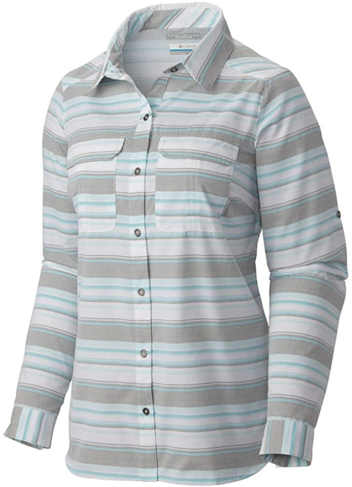 Columbia Women's Pilsner Peak Stripe Long Sleeve Shirt