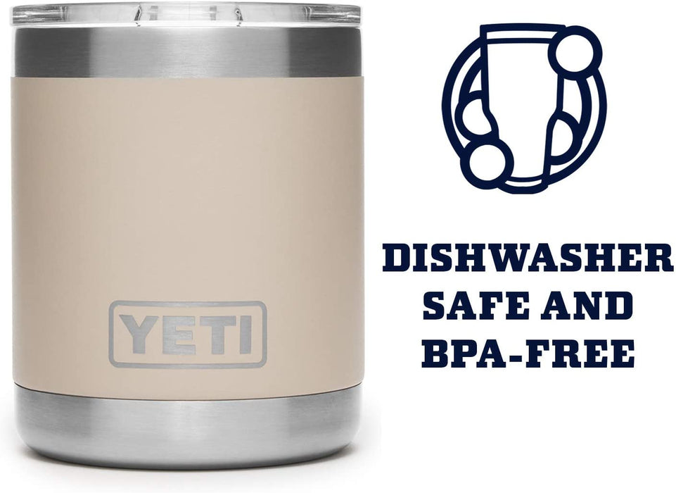 YETI Rambler 10 oz Lowball, Vacuum Insulated