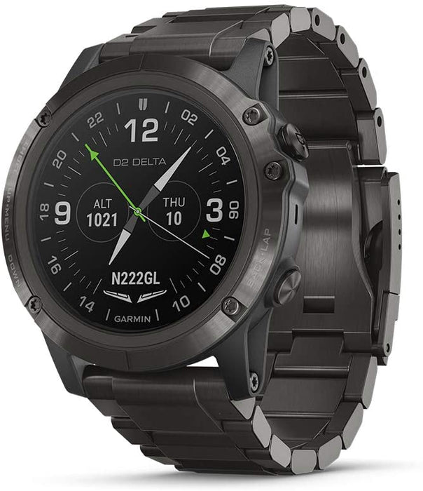 Garmin D2 Delta, GPS Pilot Watch, Includes Smartwatch Features, Heart Rate and Music