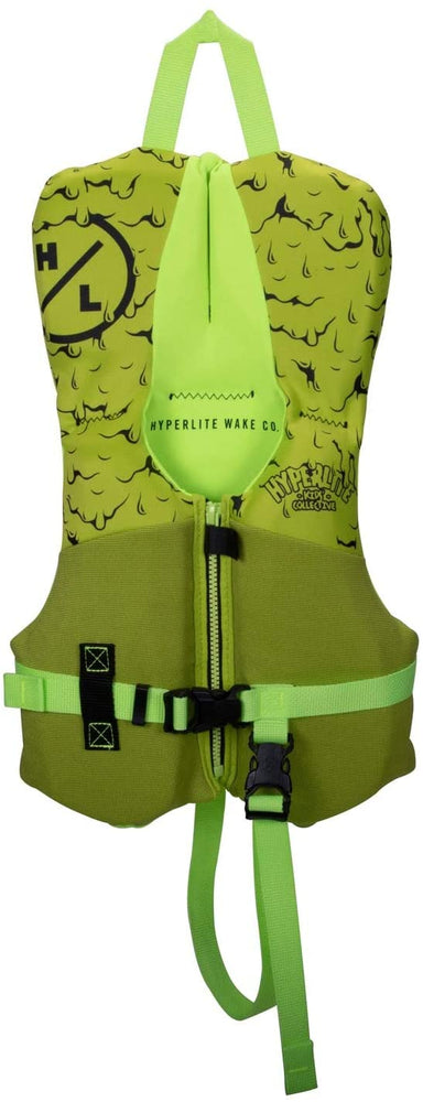 Hyperlite Indy Toddler CGA Kids Wakeboard Vest Green Toddler (<30Lbs)