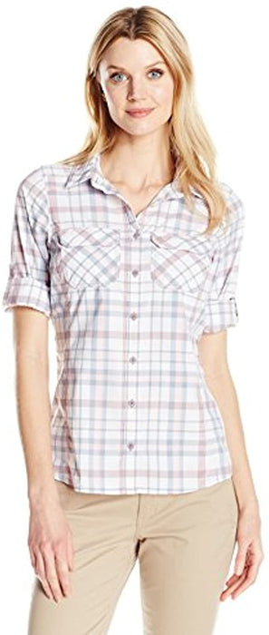 Columbia Women's Saturday Trail Plaid Long Sleeve Shirt
