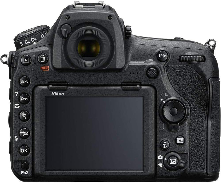 Nikon D850 DSLR Camera (Body Only) (1585) USA Model + Camera Bag + Sony 64GB XQD G Series Memory Card + Wireless Remote Shutter Release + Hand Strap + Portable LED Video Light + More
