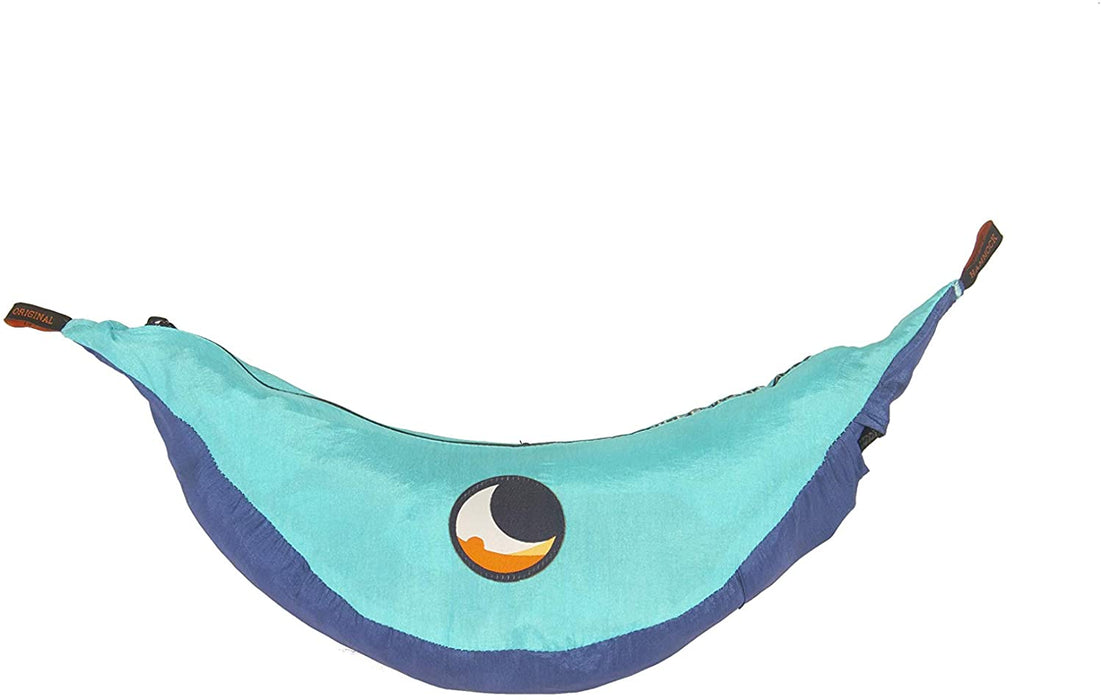 Ticket to the Moon Fair Trade & Handmade 1-2 Person King Size Lightweight Hammock for Traveling, Camping and Everyday Use, XXL, only 700g, Parachute-Silk, Set-Up < 1 min.