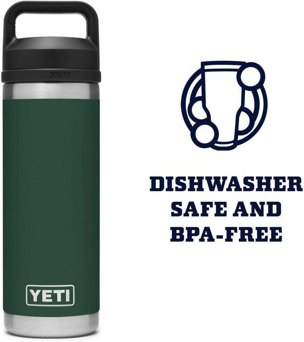 YETI Rambler 18 oz Bottle, Vacuum Insulated