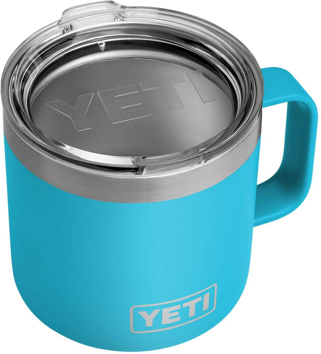 YETI Rambler 14 oz Mug, Stainless Steel