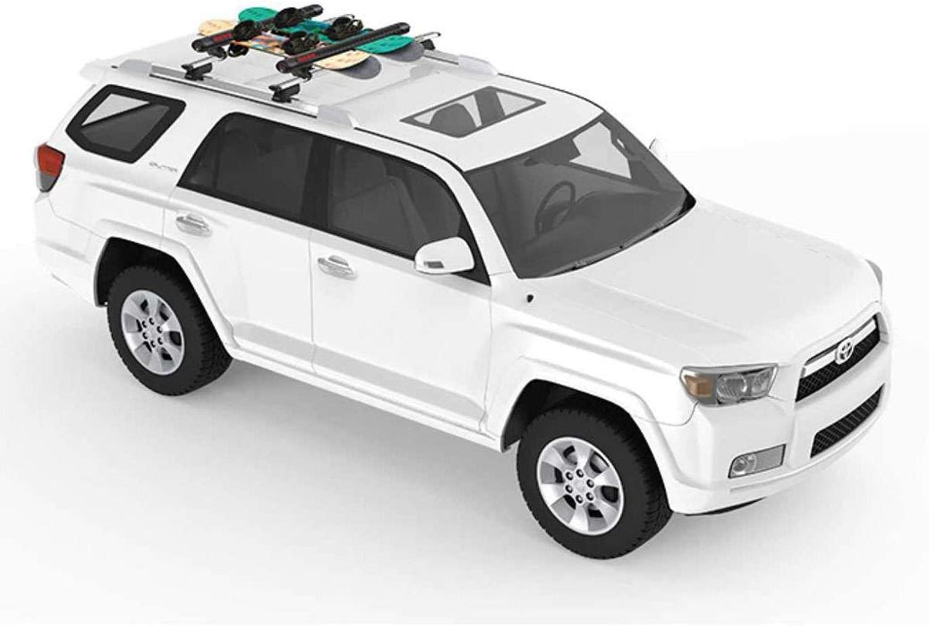 YAKIMA, FatCat EVO Premium Ski & Snowboard Mount, Rides Quietly