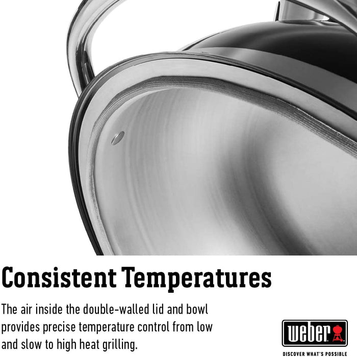Weber 18301001 Summit Charcoal Grill, Black