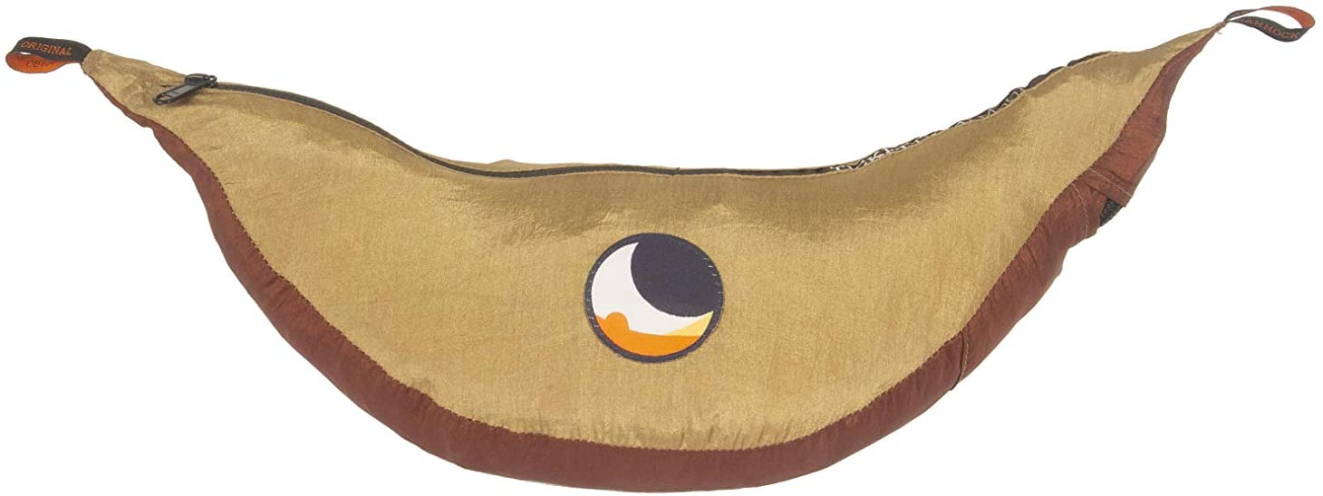 Ticket to the Moon Fair Trade & Handmade 1-2 Person King Size Lightweight Hammock for Traveling, Camping and Everyday Use, XXL, only 700g, Parachute-Silk, Set-Up < 1 min.