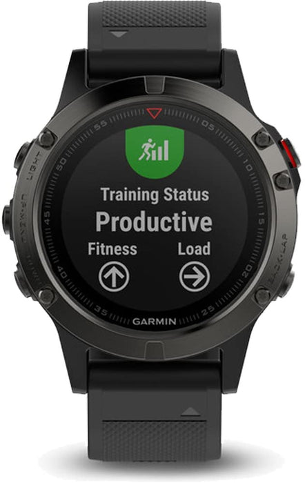 Garmin Gift Pack Fenix 5 GPS Multisport Watch Bundle | Includes Fenix 5 Watch USB Charging Data Cable