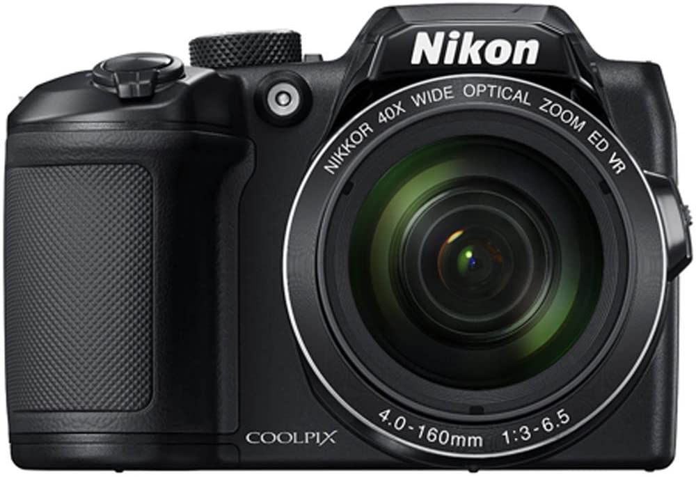 Nikon COOLPIX B500 16MP 40x Optical Zoom Digital Camera w/Built-in Wi-Fi NFC & Bluetooth (Black) + 16GB SDHC Accessory Bundle