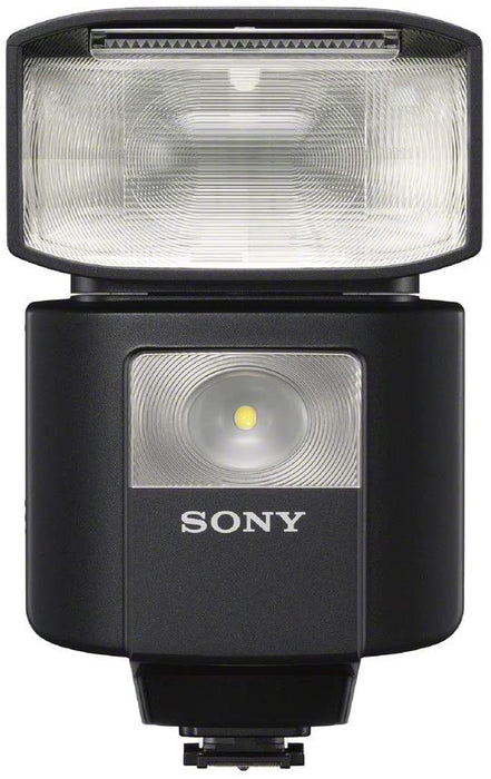 Sony HVL-F45RM Compact, Radio-Controlled Gn 45 Camera Flash with 1" Display, Black