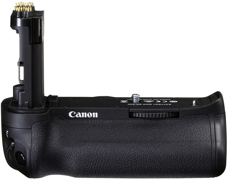 Canon EOS 5D Mark IV Full Frame Digital SLR Camera Body, Canon BG-E20 Grip, Sandisk Extreme 64GB U3 Card, Polaroid LED Video Light, Microphone, 72-inch Monopod