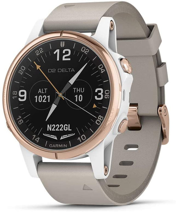 Garmin D2 Delta, GPS Pilot Watch, Includes Smartwatch Features, Heart Rate and Music